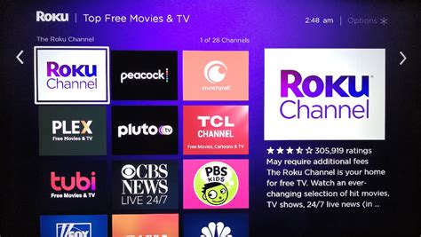 roku tv free streaming channels.